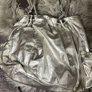 Authentic Leather Silver B MAKOWSKY